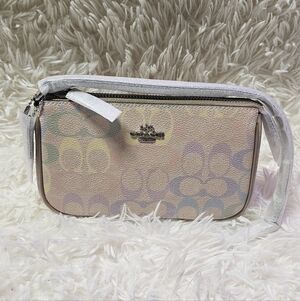 Coach Nolita 19 In Rainbow Signature Canvas  CDC38